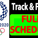 Tokyo 2020 Track & Field Schedule